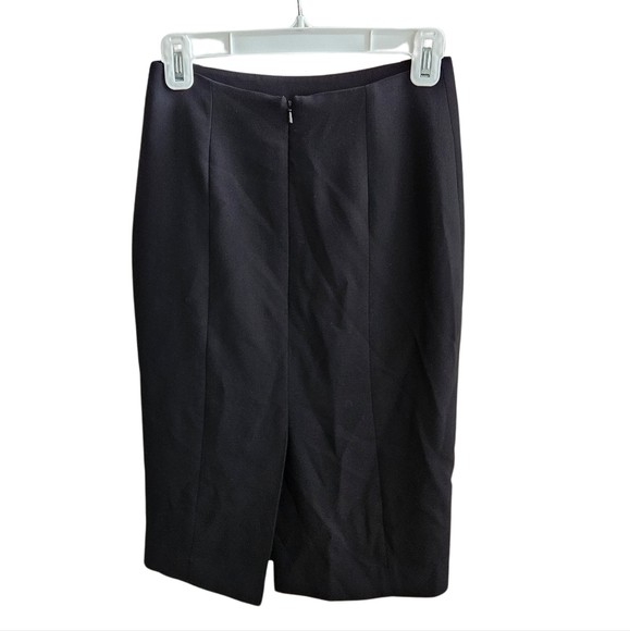 Sandra Angelozzi - tiered ruffle black skirt - us size 0 - Picture 2 of 4